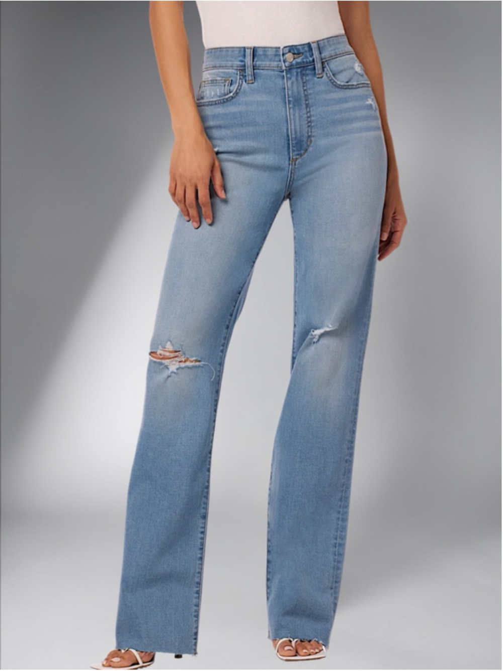 Joe’s Jeans High Rise Wide Leg Jeans – Eris Wash – Size 27 - Picture 3 of 10